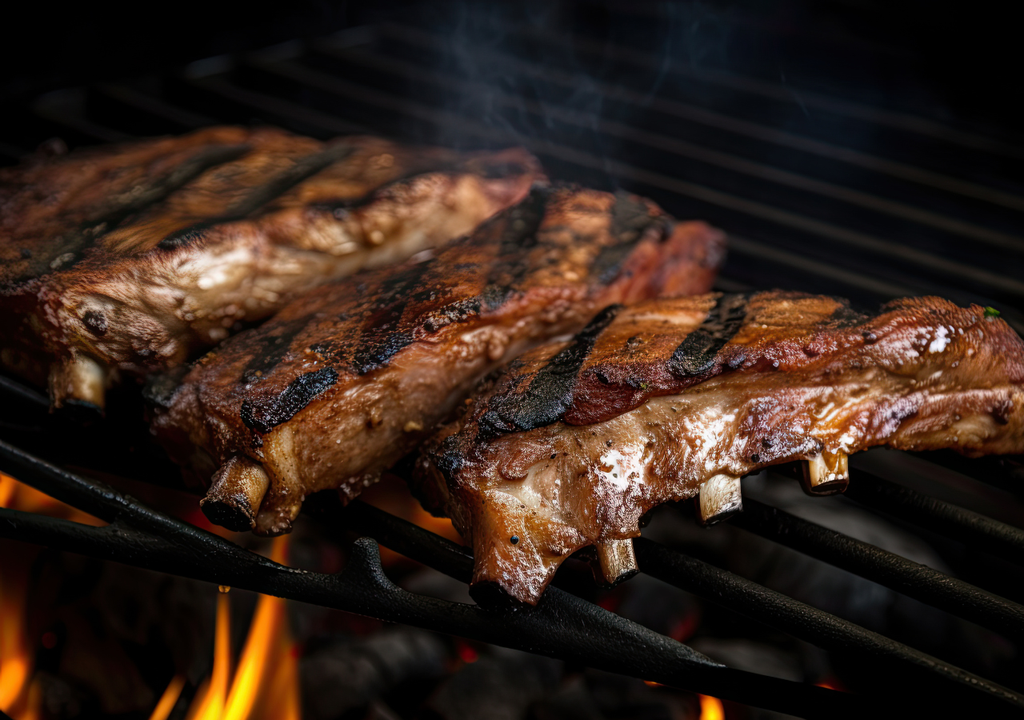 Las brasas que se producen de la leña aportan mejor sabor que las que derivan de carbón.
