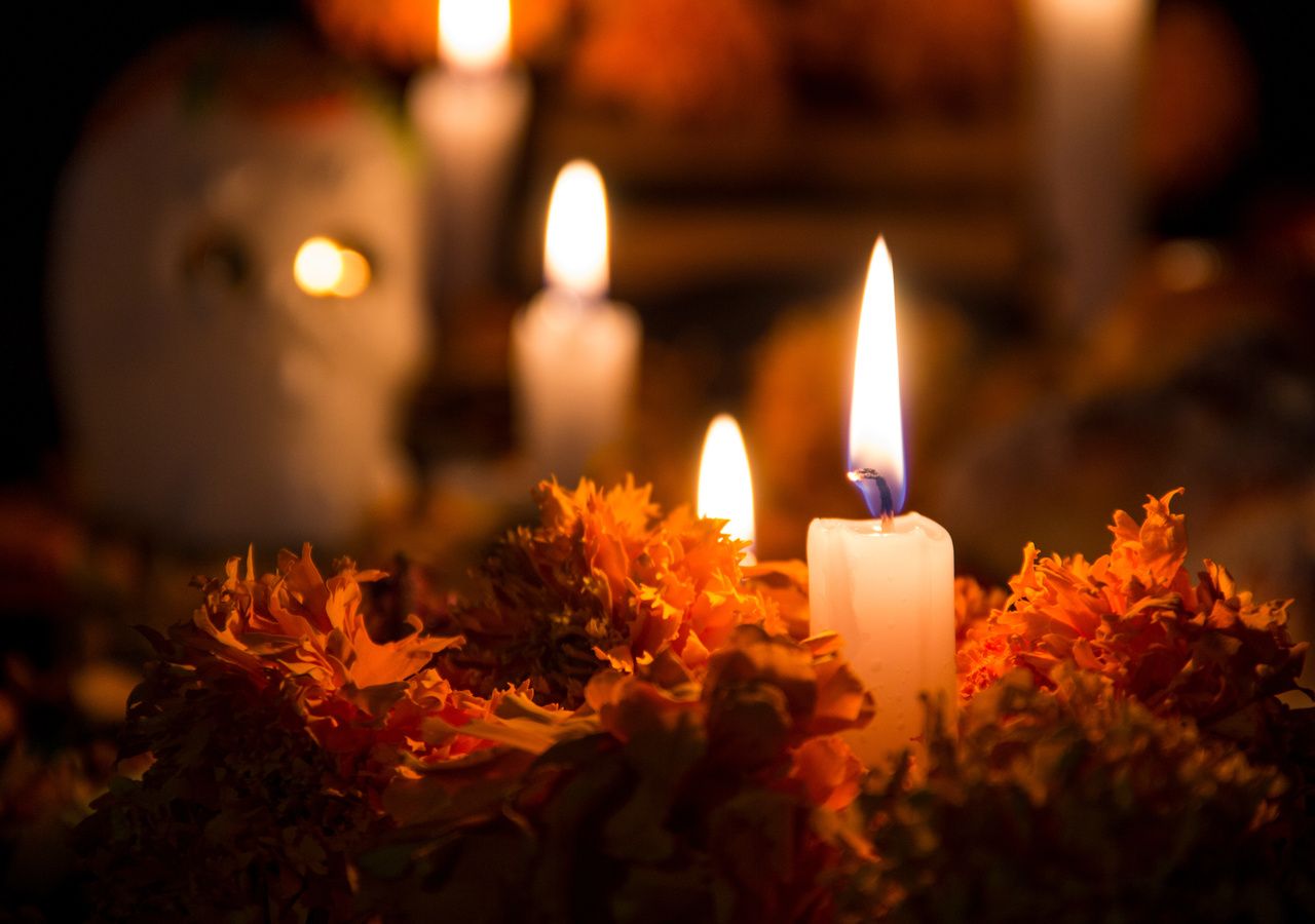 La Universidad Nacional Autónoma de México (UNAM) presenta su tradicional Megaofrenda en la explanada de Universum, en Ciudad Universitaria, bajo el nombre de “México visto a través de la lente".