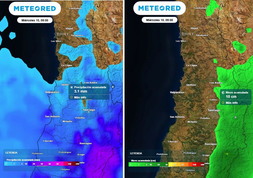 mapas de precipitación y nieve acumuladas mapas de precipitación y nieve acumuladas