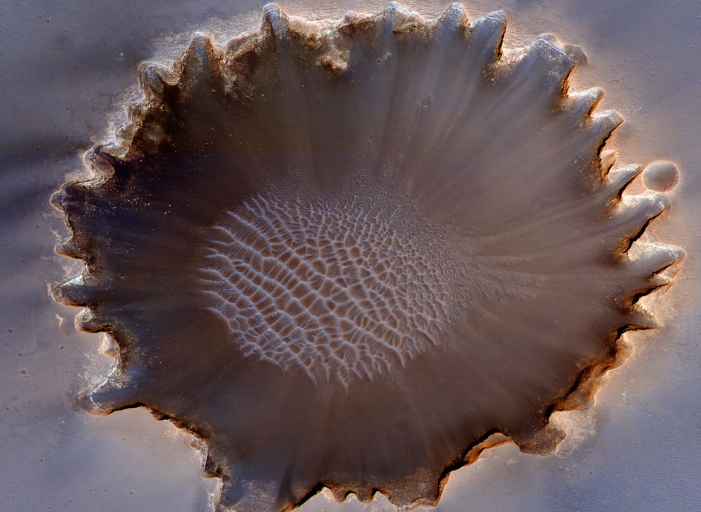 cratera Victoria, Marte, NASA