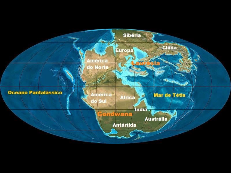 Panótia, o desconhecido antigo supercontinente da Terra - BBC News Brasil