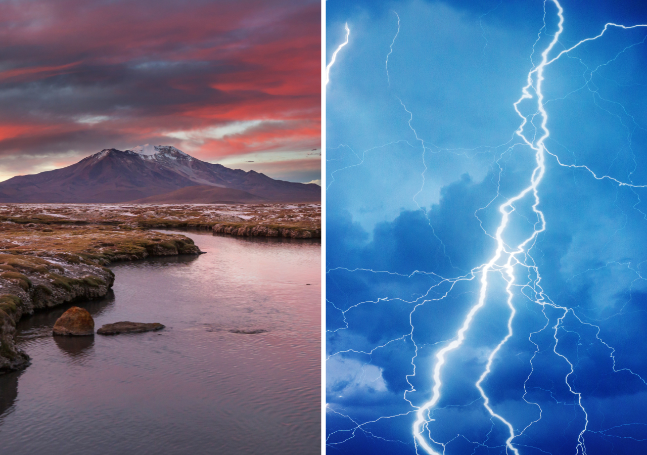 La actividad convectiva traerían lluvias y tormentas eléctricas al altiplano de Chile durante la segunda quincena de este mes.
