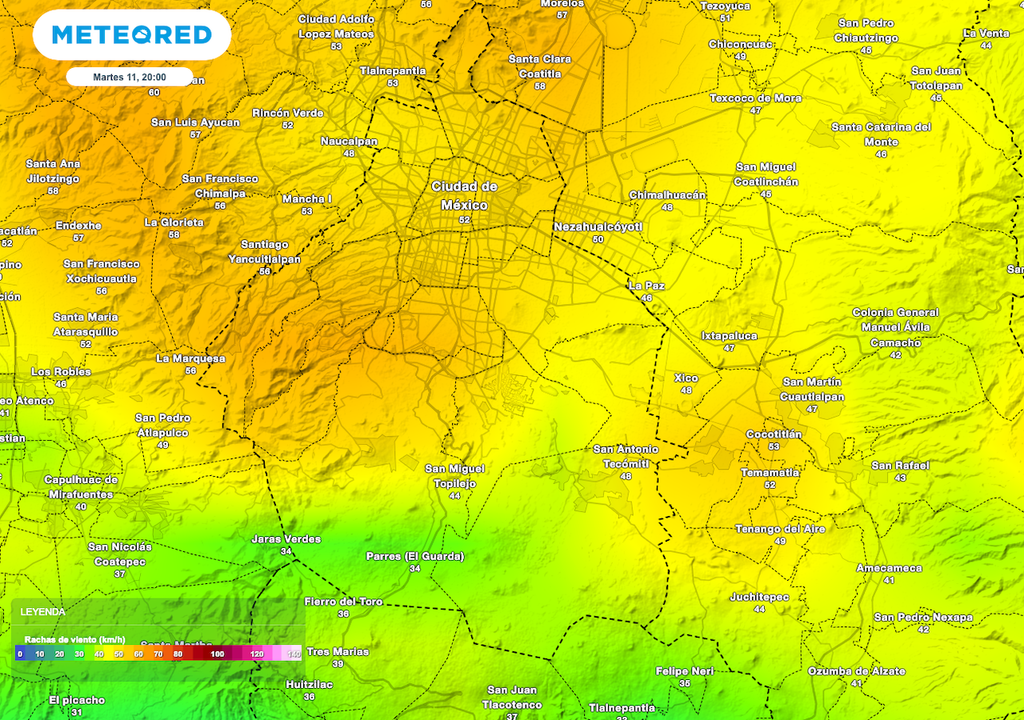 Vientos CDMX