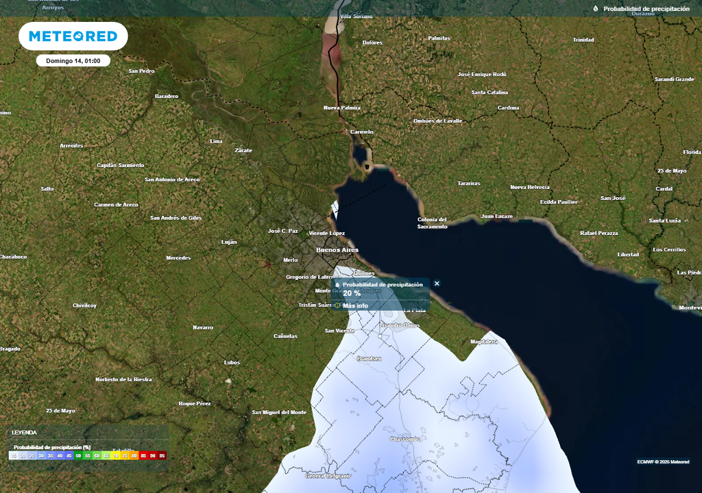 Buenos Aires AMBA tiempo pronóstico clima