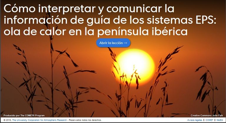 Cómo Interpretar Y Comunicar La Información De Guía De Los Sistemas Eps: Ola De Calor En La Península Ibérica Cómo Interpretar Y Comunicar La Información De Guía De Los Sistemas Eps: Ola De Calor En La Península Ibérica
