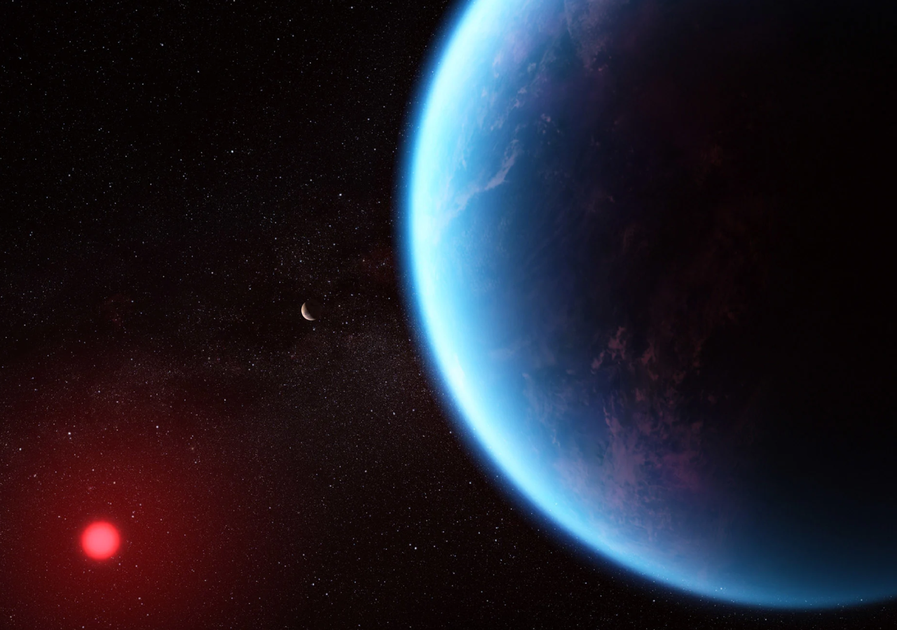 Como James Webb encontrou possível evidência de vida no exoplaneta