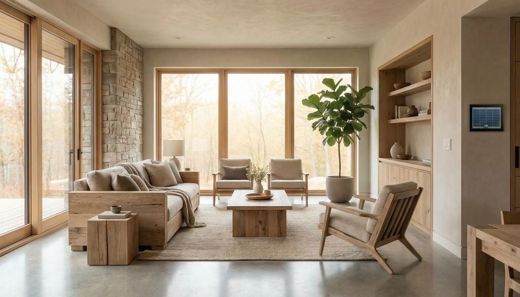 En livings amplios o rincones vacíos, las plantas grandes funcionan como piezas clave de diseño.