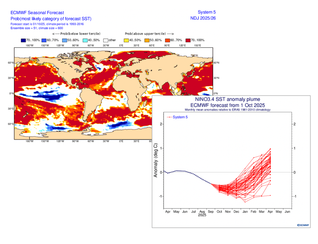 Pronóstico climático ECMWF Pronóstico climático ECMWF