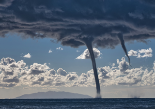 ¿Cómo prepararse ante la posibilidad de una tromba marina o tornado?