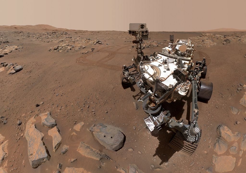 Rover Beharrlichkeit; Marte; NASA