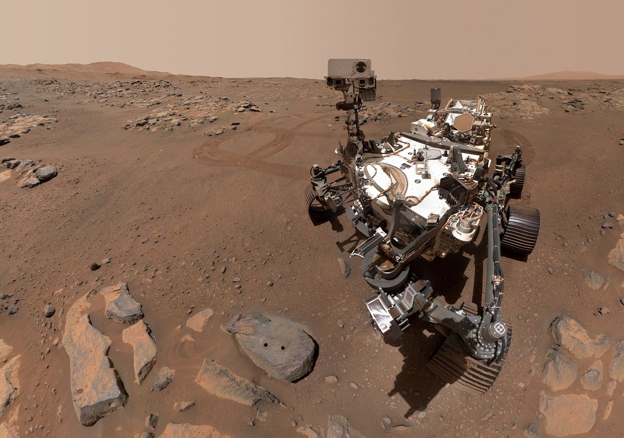 A strange high-pitched sound has been recorded by NASA on Mars.