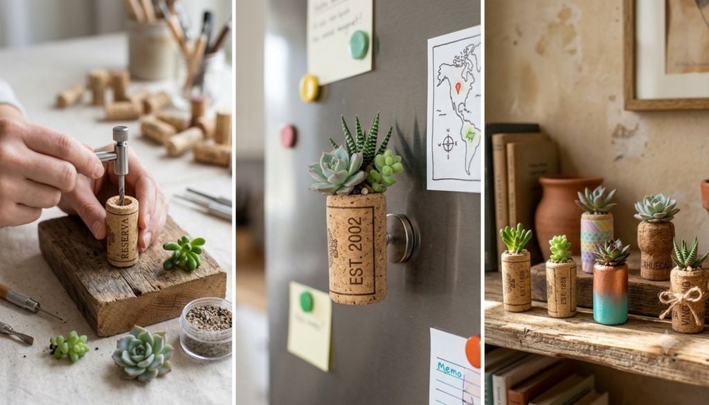 Una alternativa ecológica y muy original para decorar los escritorios de la casa o armar souvenirs para un evento.