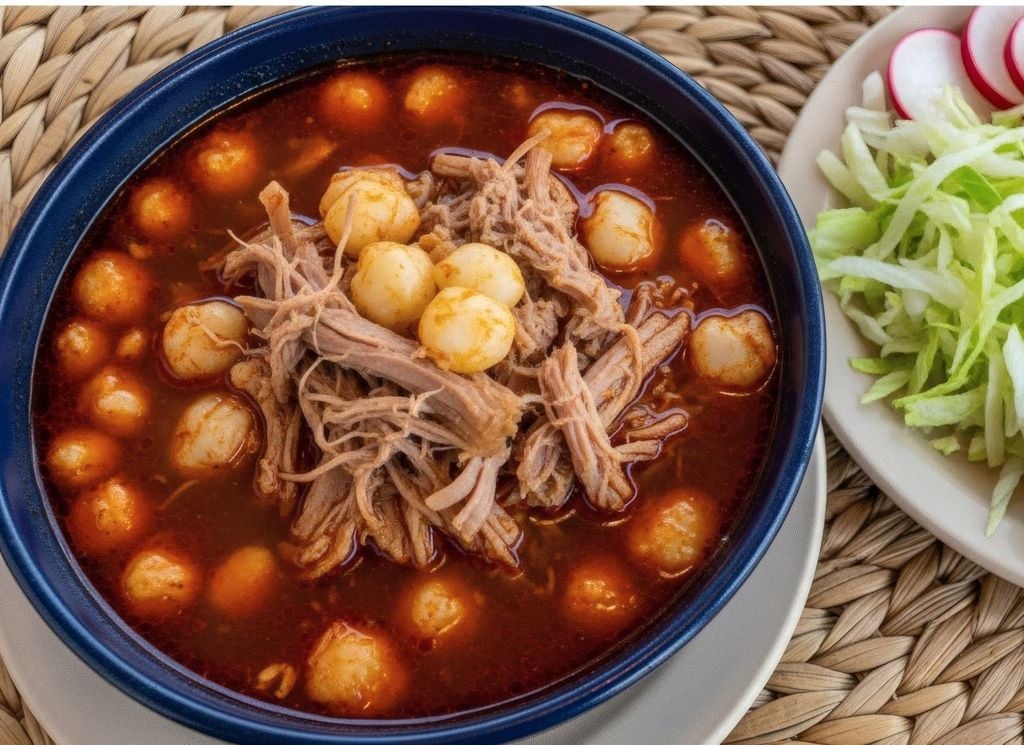 El pozole es un platillo tradicional de nuestro país y es elaborado con diferentes ingredientes de temporada.
