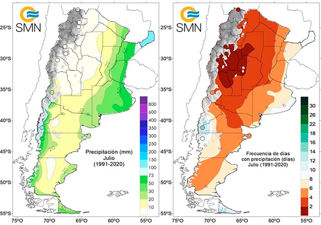 Julio, Promedio, Estadistica, Argentina, Lluvia Julio, Promedio, Estadistica, Argentina, Lluvia