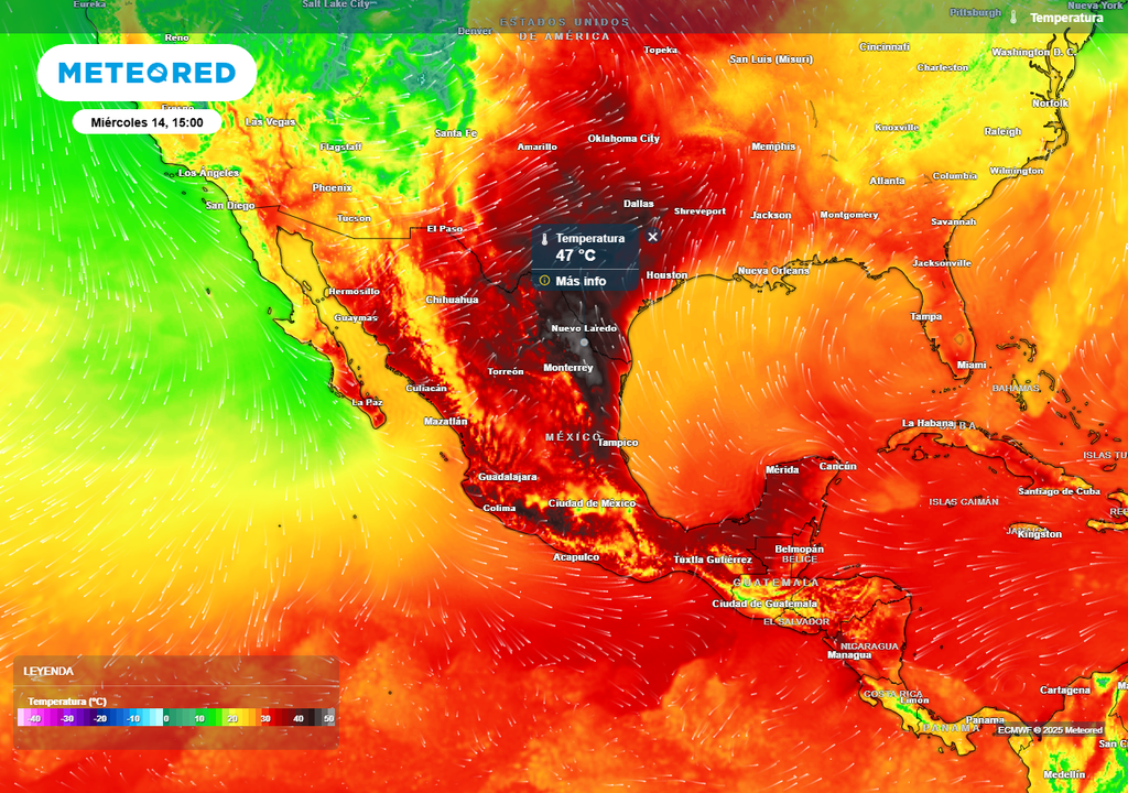 Pronóstico de temperaturas en grados Celsius Pronóstico de temperaturas en grados Celsius