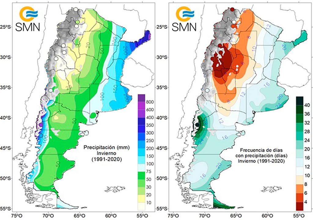 Invierno, Frio, Lluvias, Pronostico, Clima, Argentina