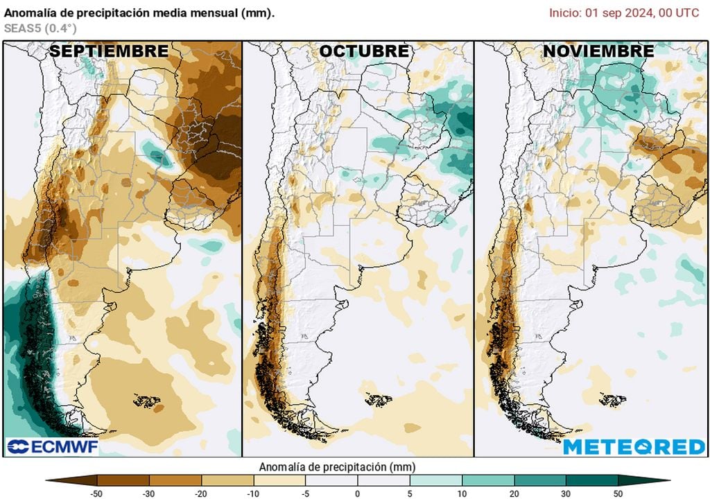 Precipitaciones primavera