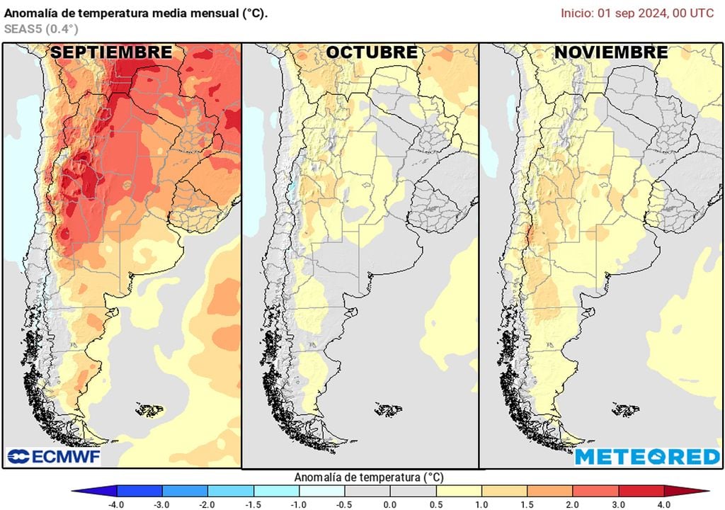 Temperaturas primavera