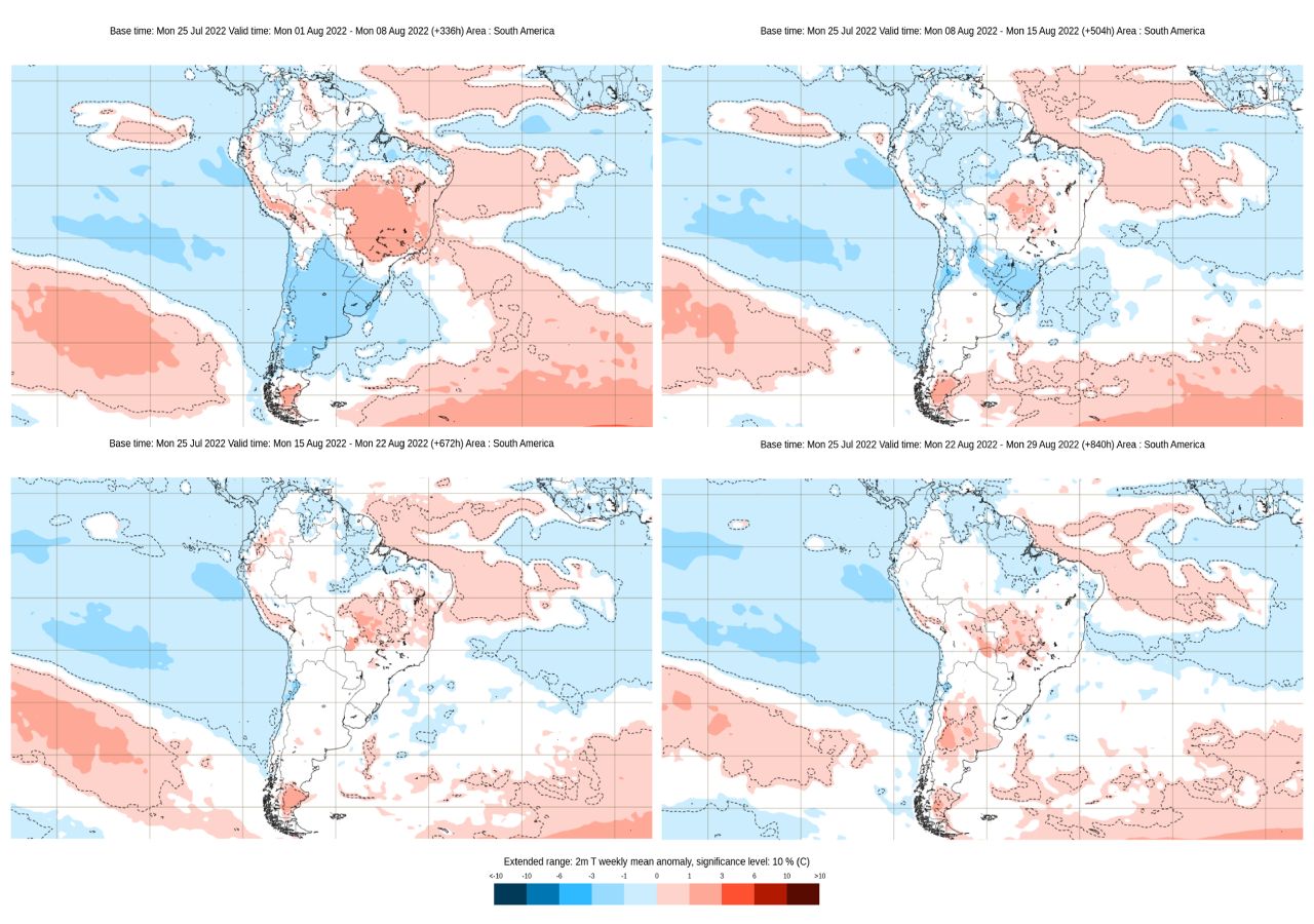 Como será o clima de agosto? Há chances para novos bloqueios atmosféricos?