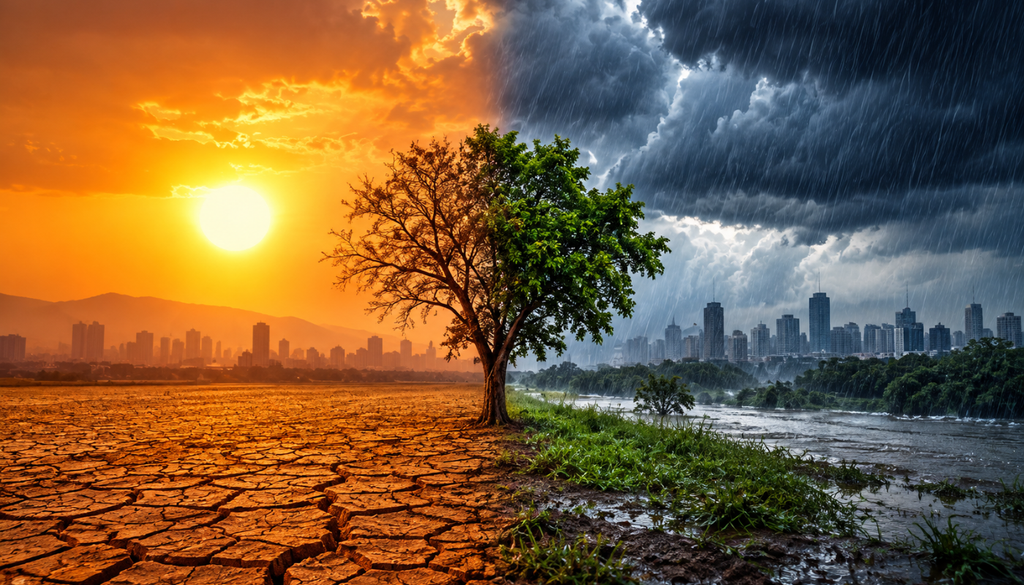 Outubro será marcado por um grande contraste entre o regime de chuvas e de temperatura no Brasil. O clima de outubro será fortemente modulado pelo El Niño: está previsto um grande contraste no regime de chuvas e de temperatura ao longo do território brasileiro.