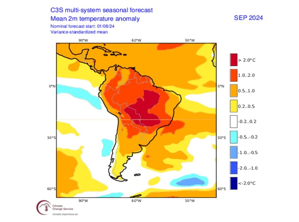 onda de calor em setembro