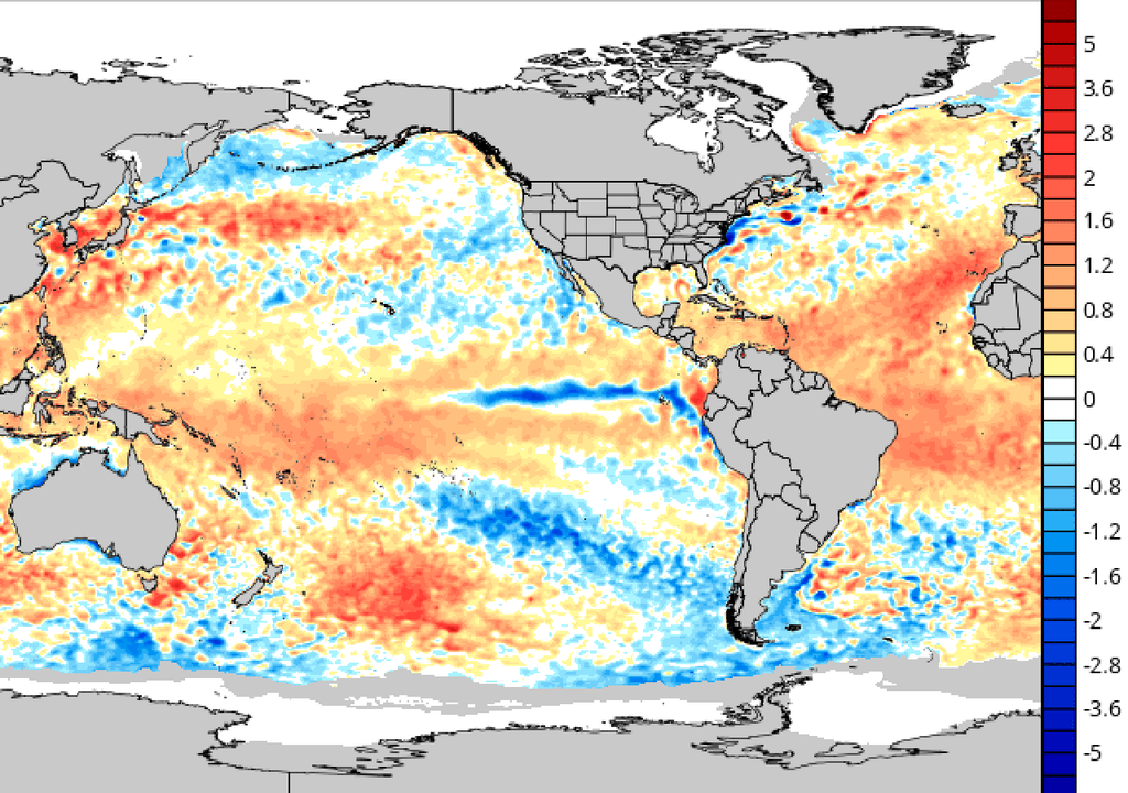 El Niño, La Niña, Clima, Tendencia, Pronostico