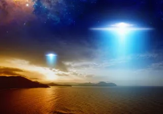 Como seria se OVNIs extraterrestres estivessem em contato com a Terra?
