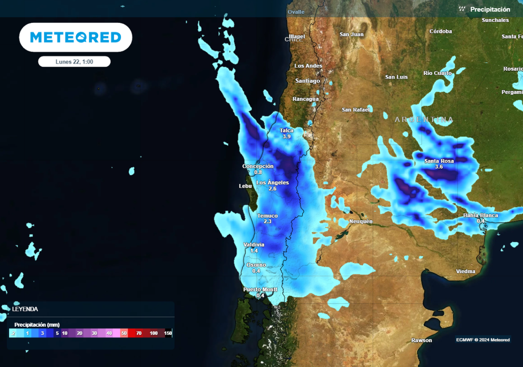 mapa de precipitaciones. mapa de precipitaciones.