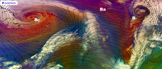 Como una poderosa borrasca canadiense influye en el tiempo en España