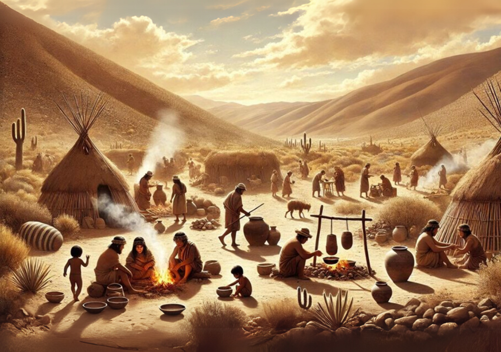 Asentamientos humanos norte de Chile.