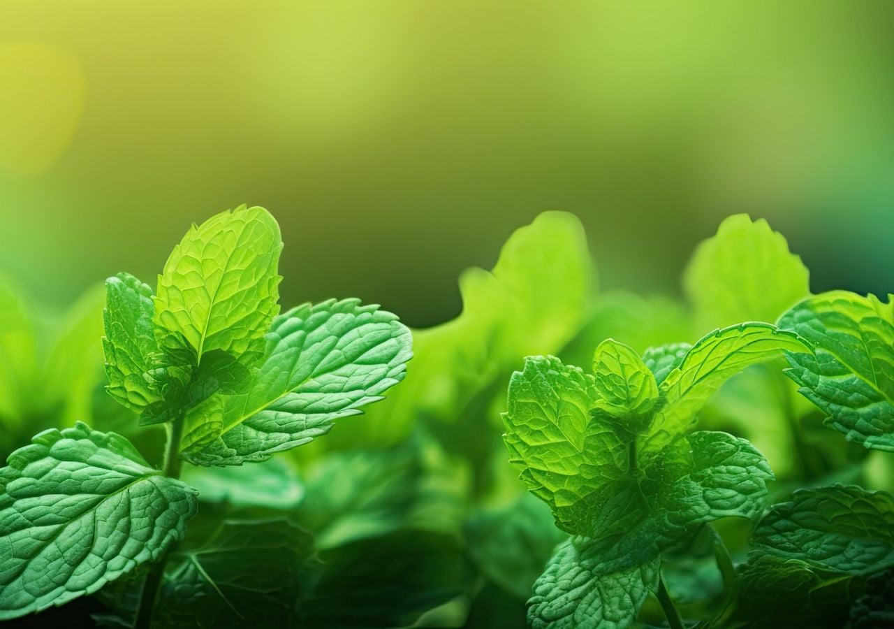 Esta hierba, cuyo nombre científico es Mentha spicata, puede ser utilizada para preparar el té de menta, además de usarse en batidos o jugos junto a otras frutas.