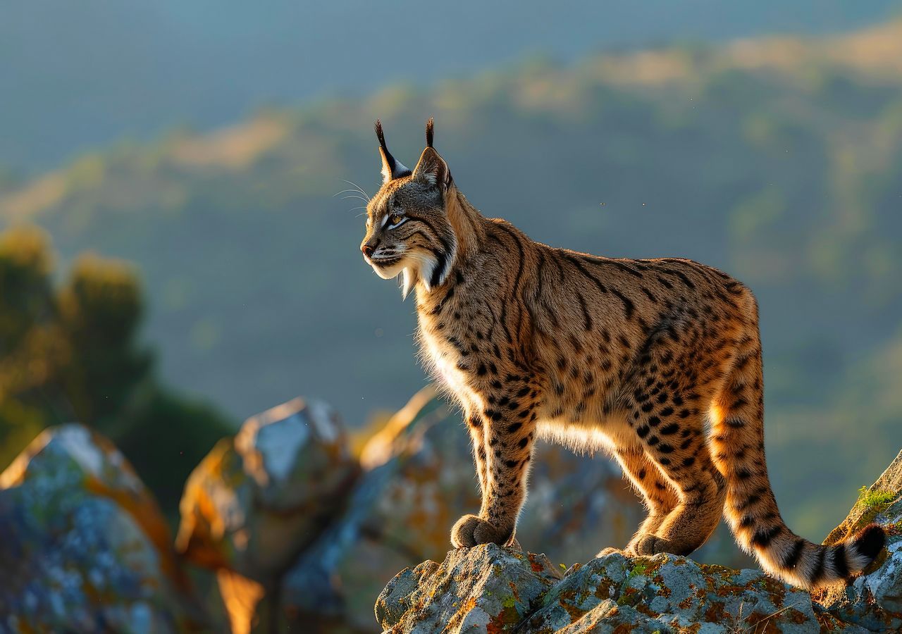 Enero se consolida como el mes idóneo para el avistamiento del lince en la sierra de Andújar, aprovechando su mayor actividad diurna por el celo.