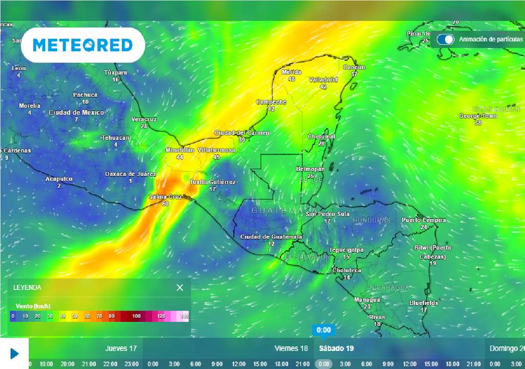 Pronóstico de ráfagas de viento Pronóstico de ráfagas de viento