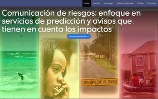 Comunicación de riesgos: enfoque en servicios de predicción y avisos