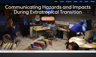 Comunicando impactos durante la transición extratropical