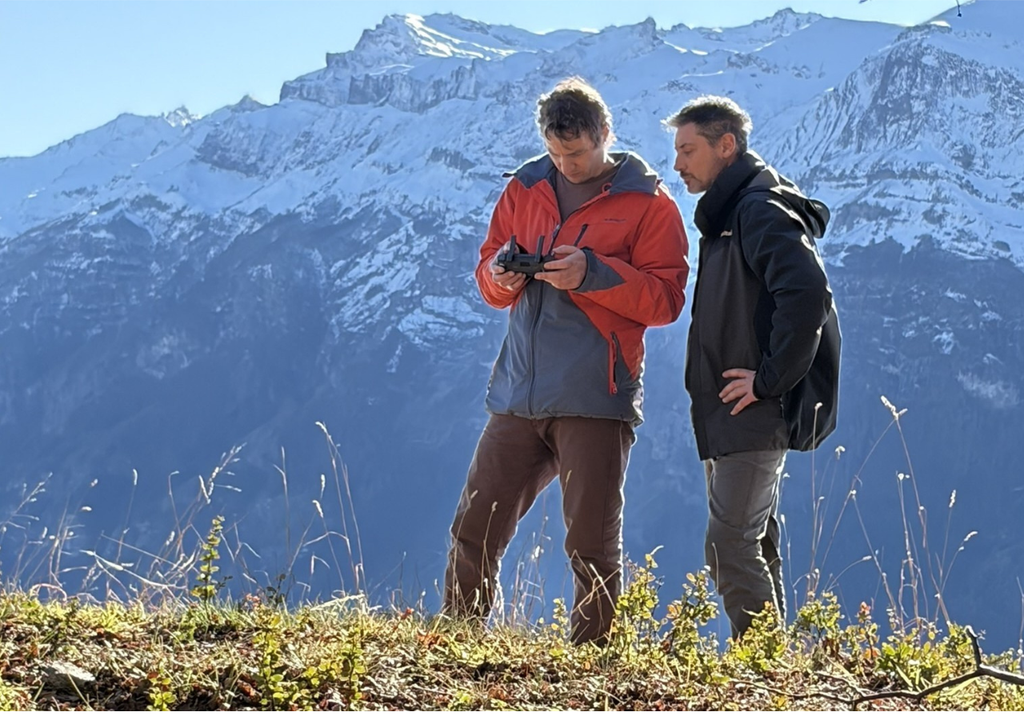 Drones para monitorear huemules Con drones y cámaras térmicas, desde la altura se pueden avistar huemules en zonas de difícil acceso. Foto: gentileza WCS Argentina