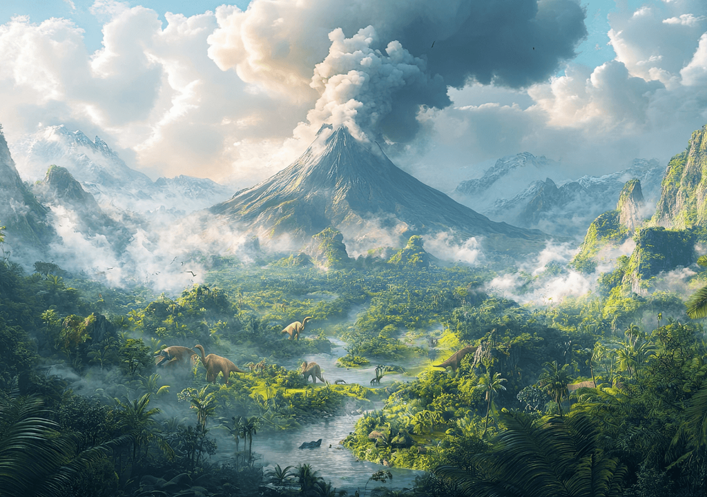 ambiente dinosaurios