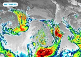 Con un sistema frontal sobre Chile y otro avanzando, ¿volverán las lluvias a la zona central?