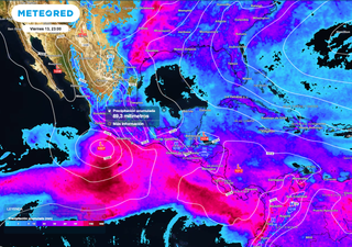 CONAGUA y Meteored prevén lluvias intensas de hasta 150 mm en Puebla, Estado de México, Guerrero y Oaxaca