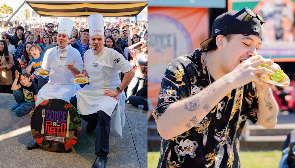 Festival gastronómico "Conce al Plato" 2026. Este fin de semana se realizará la segunda edición del evento gastronómico Conce al Plato. Crédito: @concealplato.