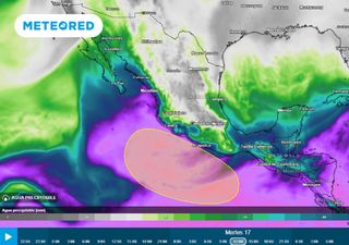Condiciones lluviosas este fin de semana en México con el frente frío 6. ¿Se formará otro ciclón tropical?