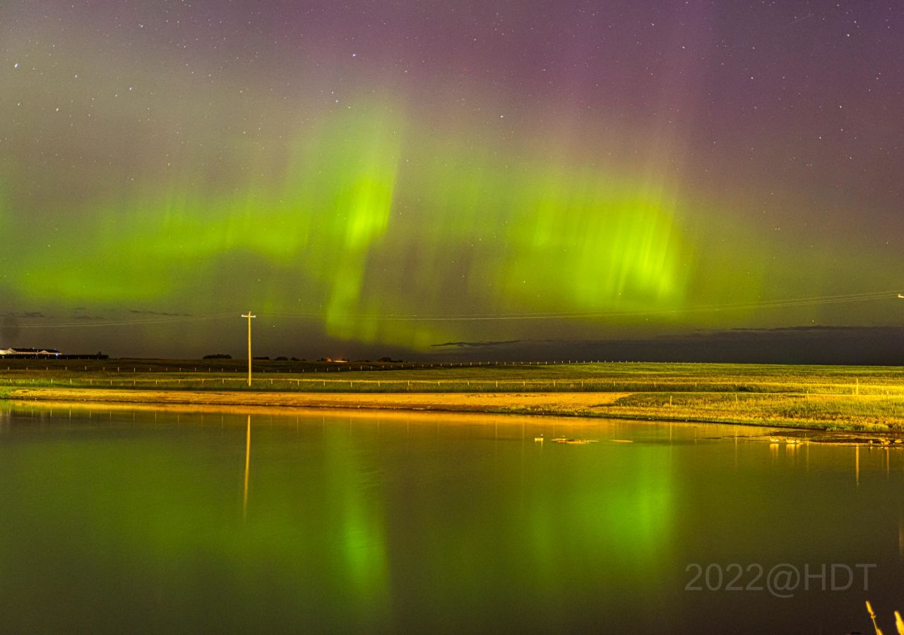 A Tempestade Solar Aconteceu E Proporcionou Um Belo Espetáculo De Auroras