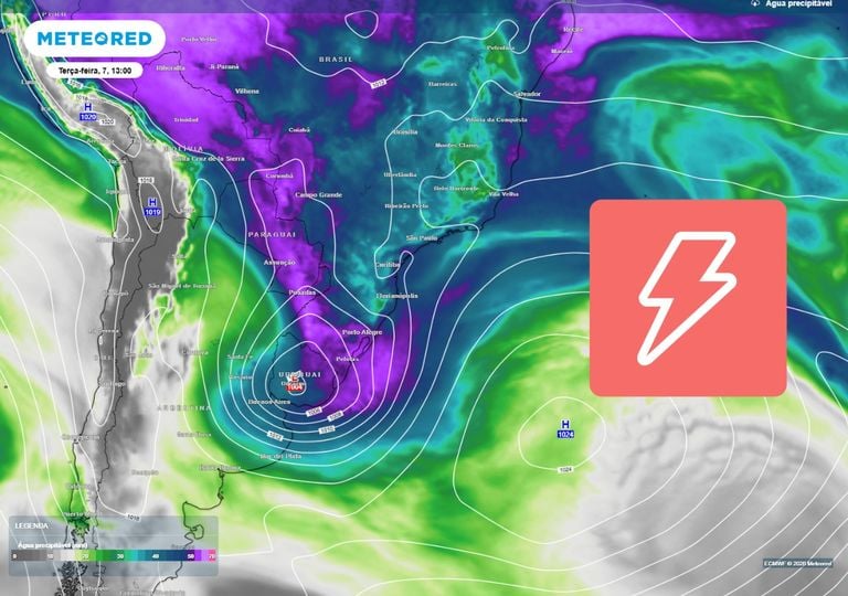 Confirmado! Ciclog&ecirc;nese vai se formar e traz risco de tempo severo nas pr&oacute;ximas horas