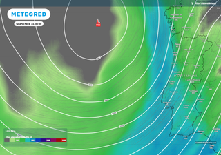 Confirmado: depressão atlântica trará chuva abundante a Portugal no início da próxima semana. Saiba o que virá depois