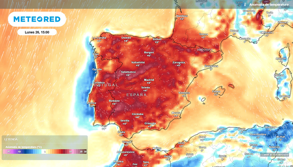 La próxima semana empezará con temperaturas anormalmente altas para la época: veroño para despedir octubre.