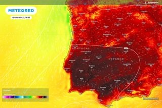 Confirmado o 'pico' do episódio de calor: quinta-feira, 3 de setembro, quatro cidades irão ultrapassar os 38 ºC