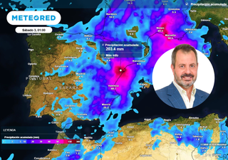 Confirmado por Jos&eacute; Miguel Vi&ntilde;as: a partir de las 15 horas crecer&aacute;n las tormentas fuertes del este peninsular