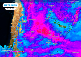 Confirmado potente sistema frontal frío: a partir del lunes fuertes tormentas en más de 5 provincias de Argentina