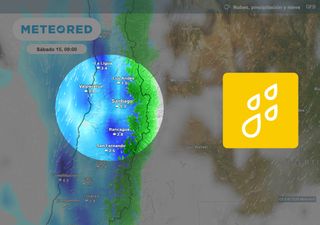 Confirman lluvia en Santiago: m&aacute;s de 25 mm podr&iacute;an caer entre jueves y domingo