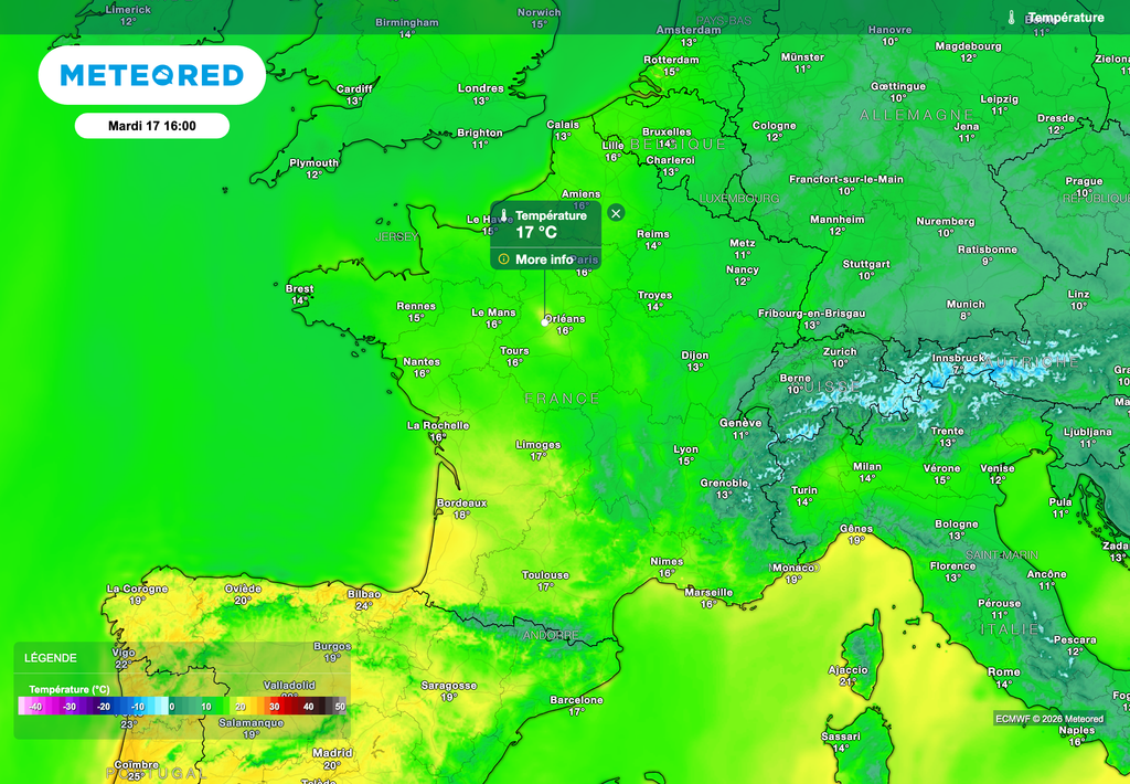 Un après-midi de mardi parfois déjà très doux, y compris au nord !